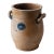 Jonathan Fenton Stoneware Jar, j.f. Cartouche & Cobalt Flower, Boston, c.1795 For Sale