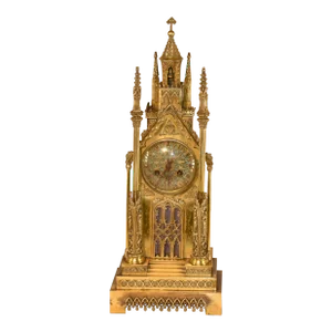 19th Century French Cathedral Clock