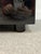 Black Vintage Low Italian Wooden Bedside Tables with Glossy Lacquered Finish, 1970s, Set of 2 For Sale - Image 8 of 14