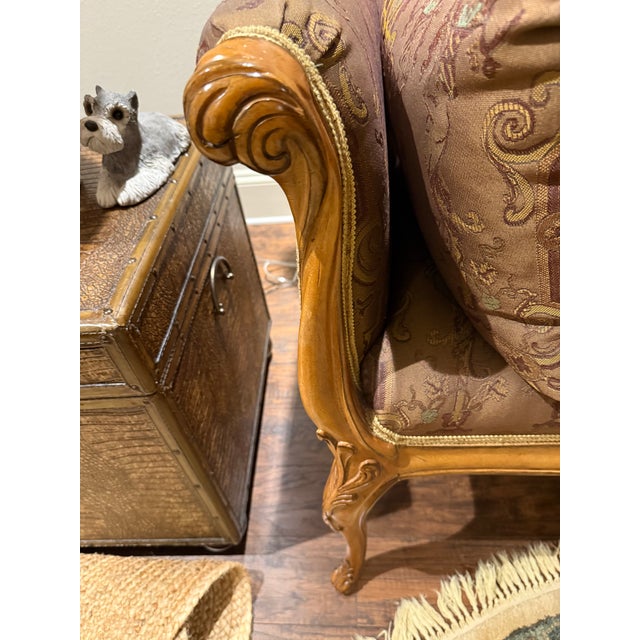 Traditional Southern Traditional Settee For Sale - Image 3 of 9