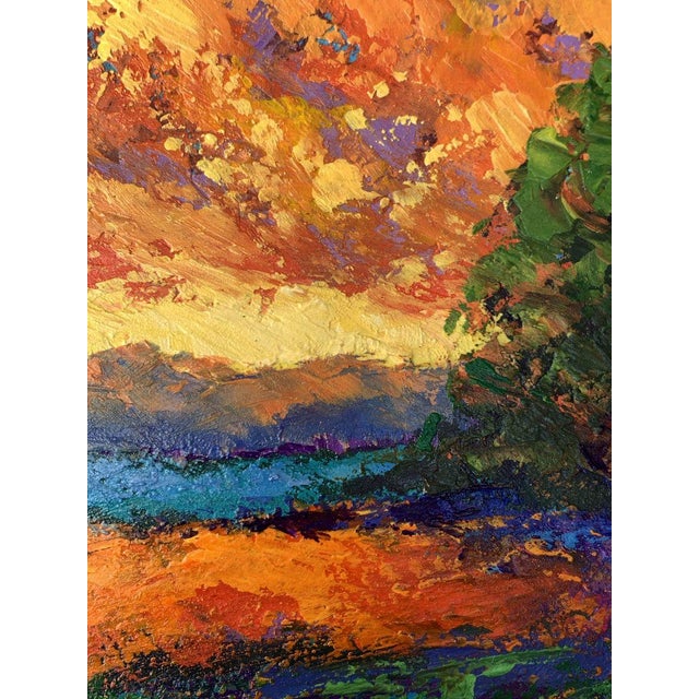 Oil Painting Windy Evening v. Zadorozhnya For Sale - Image 11 of 12