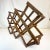 Wood 1970s Vintage Boho Chic Arts & Crafts Wood Wine Rack - 10 Bottle. For Sale - Image 7 of 11