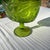 1970s 1970s Green Glass Eagle Pedestal Dish With Matching Lid For Sale - Image 5 of 6
