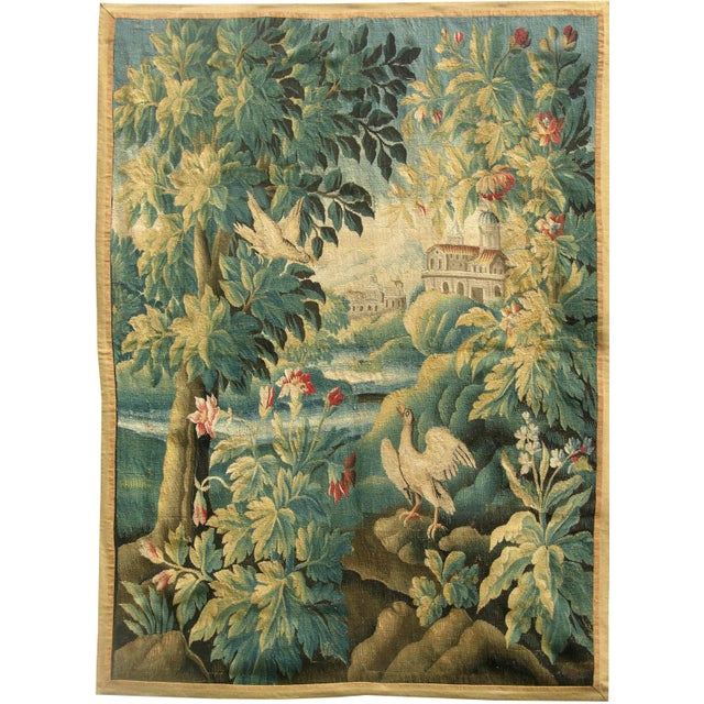 17th Century Antique 17th Century Flemish Tapestry For Sale - Image 5 of 9