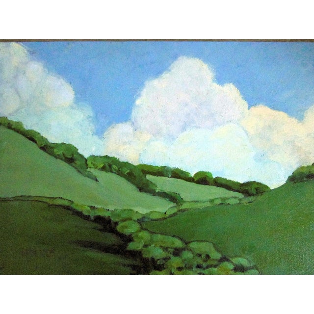 Malibu Hills Lynne French California Landscape 11x14 Oil Painting The signed original painting measures 11x14 on prepared,...