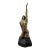 Nude Woman on Rock - Bronze - 29" For Sale