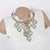 Louis Feraud Paris designed this spectacular sculptural Space Age collar pendant necklace. The rare necklace features a...