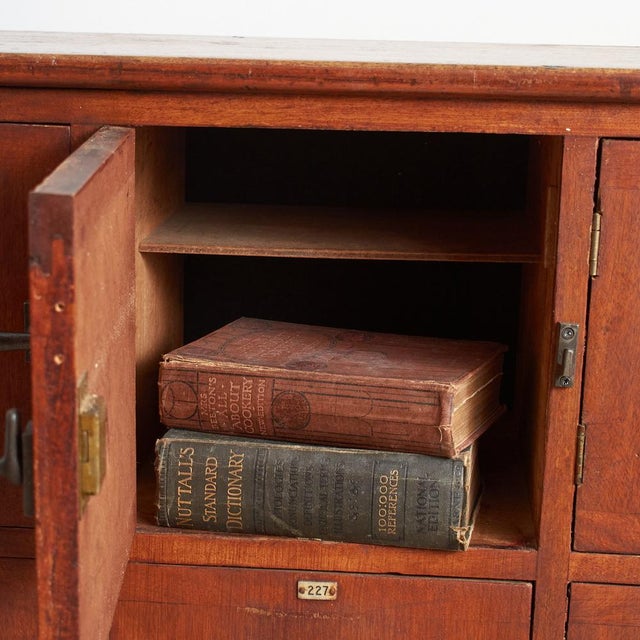 Vintage Wooden Storage Lockers, 1950s For Sale - Image 14 of 15