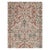 This mid-20th-century Persian Tabriz carpet presents a sophisticated allover floral composition across a warm ivory field....