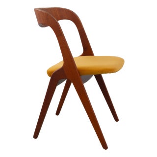Danish Teak Sonja Side Chair by Johannes Andersen for Vamo, 1960s. For Sale
