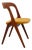 Danish Teak Sonja Side Chair by Johannes Andersen for Vamo, 1960s. For Sale