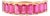 Octagon-Cut Natural Ruby Stacking Ring Size 6 in 14k Yellow Gold For Sale