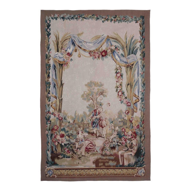 Cherry Harvest Large Handwoven Tapestry - 285 X 180 Cm (9'4" X 5'9") - Requires Rod Size 5 For Sale