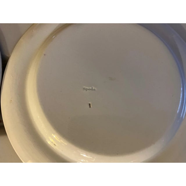 Antique Early 19th Century English Regency Spode Creamware Plates - a Set of 8 For Sale - Image 11 of 13
