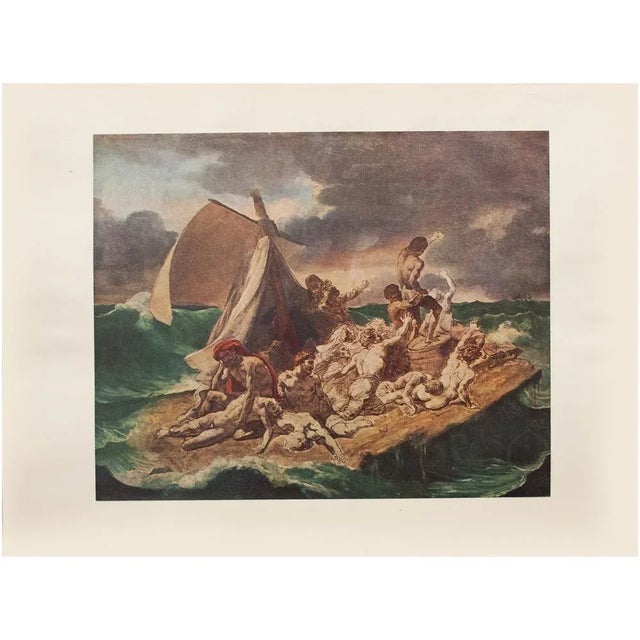 1940s After Théodore Géricault "The Raft of the Medusa", First Edition Swiss Photogravure For Sale In Dallas - Image 6 of 7