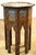 Antique Moroccan Side Table With Shell and Wood Inlay For Sale - Image 4 of 11