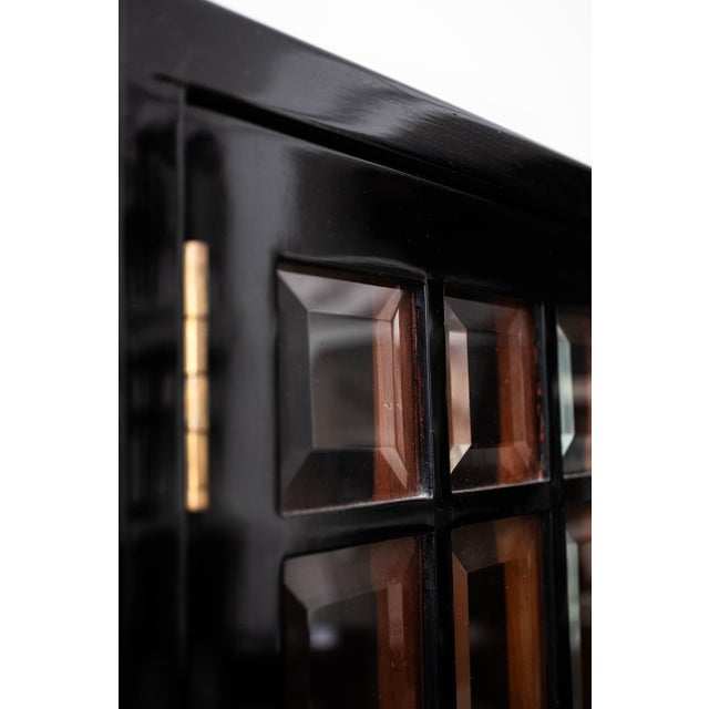Black Antique Art Nouveau Bookcase by Otto Prutscher, 1890s For Sale - Image 8 of 18
