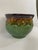 Ceramic Early 1900s Weller Art Pottery Majolica Cachepot Planter For Sale - Image 7 of 13