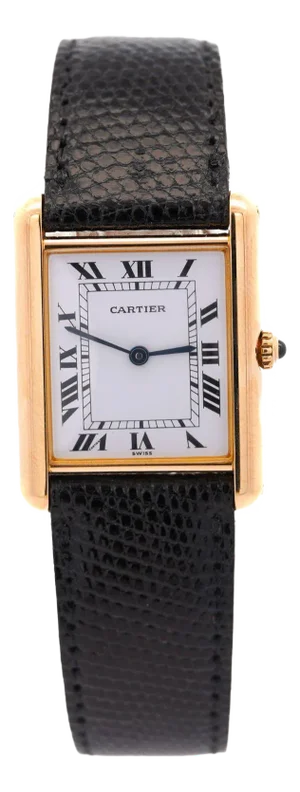 Cartier Tank Large 18k Gold Quartz 25mm Watch