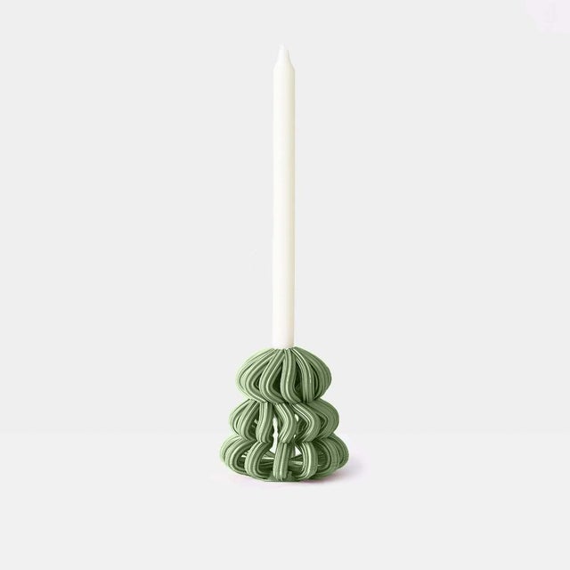 Medium Frosting Candleholder from Form&Seek For Sale - Image 6 of 9