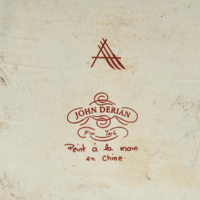 Vintage Porcelain Vase With Birds or Parrots by John Derian For Sale - Image 12 of 12