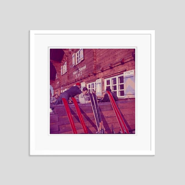 Modern Apres Ski Time 1951 by Toni Frissell Framed For Sale - Image 3 of 3