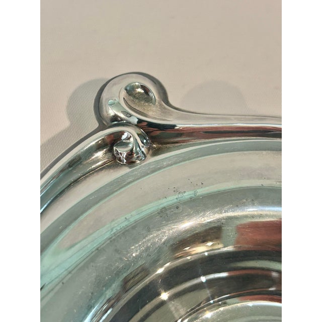 Vintage Wm Rogers Silver Plate Art Nouveau Candy or Trinket Dish For Sale In New Orleans - Image 6 of 8