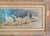 Farmhouse 19th Century Rustic Primitive Naive Oil Painting of Non-Violent Geese or Swans For Sale - Image 3 of 7