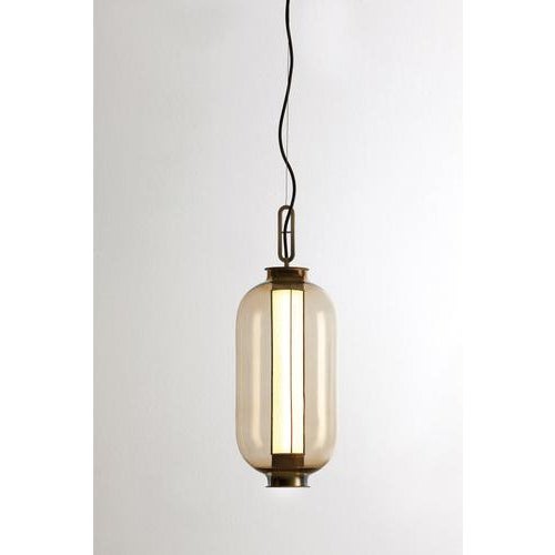Bronze Bai T Ba Ba Lamp with Glass Diffuser by Neri & Hu for Parachilna For Sale - Image 4 of 8