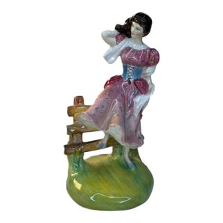 Vintage 1951 Royal Doulton Summer Figurine Hn2086 Bone China England For Sale