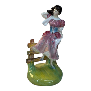 Vintage 1951 Royal Doulton Summer Figurine Hn2086 Bone China England