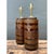 Vintage Geometric Pattern Ceramic Lamps For Sale - Image 9 of 12