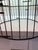 Black Antique Distressed Iron Dome Birdcage Decor For Sale - Image 8 of 14