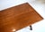 20th Century Spanish Fold Out Dining and Console Table With Iron Stretcher and Two Drawers For Sale - Image 14 of 17