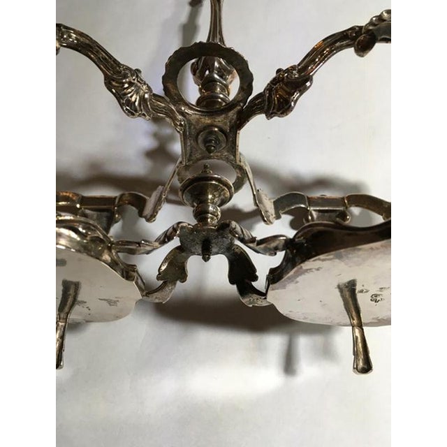 George IV Silver Cruet Service Set with Two Cut Glass Bottles, London, 1750s, Set of 3 For Sale - Image 13 of 18