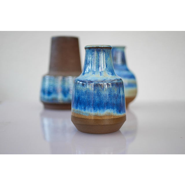 Mid-Century Modern Art Pottery Vases by Michael Andersen, 1960s, Set of 4 For Sale - Image 6 of 18