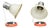 Czechoslovak Table Lamps from Drupol, 1960s, Set of 2 For Sale