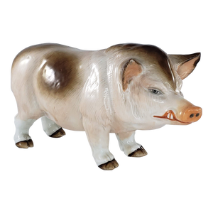 Antique Ernst Bohne Sohne Boar Pig Figurine