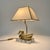 Vintage Brass Duck Table Lamp on Clear Acrylic Base, 1970s For Sale - Image 18 of 18