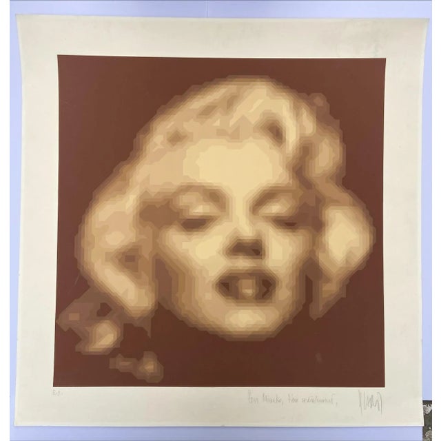 Yvaral (Jean-Pierre Vasarely) - Marilyn - Circa 1079 1970 For Sale - Image 3 of 8