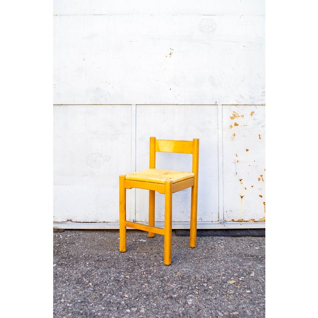 Straw Stools by Charlotte Perriand, 1970, Set of 4 For Sale - Image 6 of 14