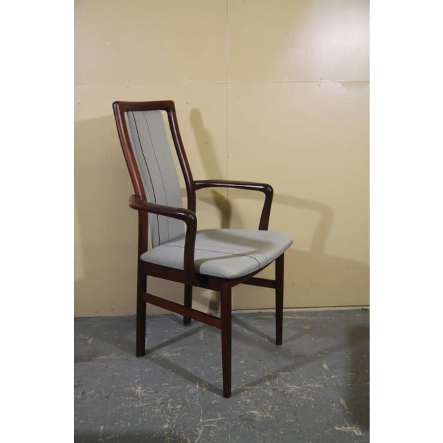 Wood 1970s Danish Rosewood Chairs - Set of 6 For Sale - Image 7 of 9