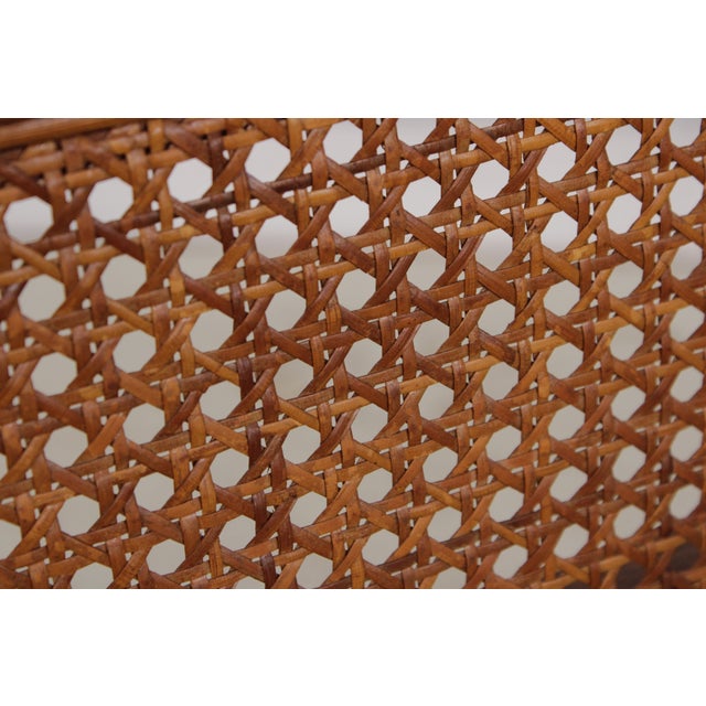 Set of 6 Stickley Cherry Cane Back Dining Chairs For Sale In Philadelphia - Image 6 of 18