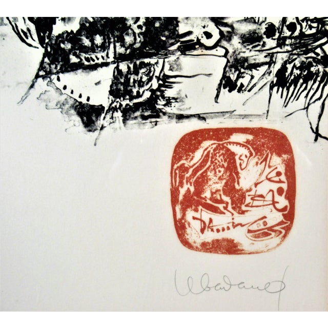 Late 20th Century Hoi Lebadang, Horses #III, c.1974 For Sale - Image 5 of 8