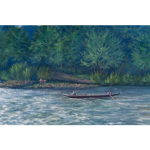 Uknown, Untitled, 1925, Oil on Canvas, Framed For Sale - Image 5 of 13