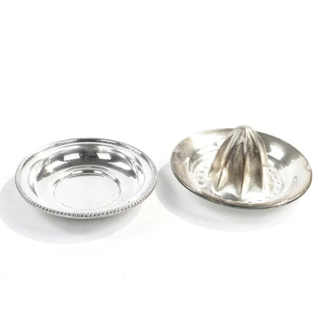 Art Deco English Lemon Juicer, 1950s, Set of 2 For Sale - Image 4 of 6