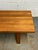 1960s Mid Century Modern Danish Solid Teak Coffee Table Signed Illegibly 1960s For Sale - Image 5 of 7