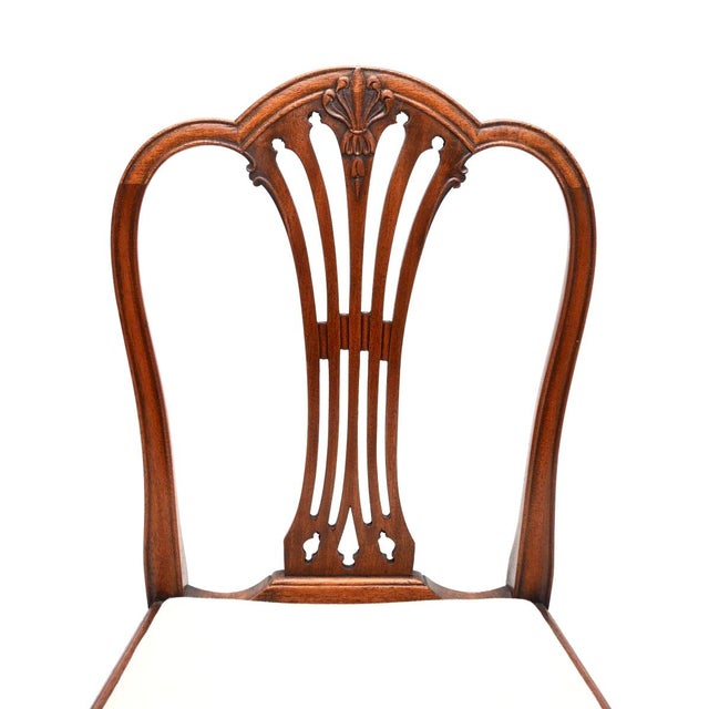 Antique Edwardian Dining Chairs, 1900, Set of 8 For Sale - Image 10 of 11