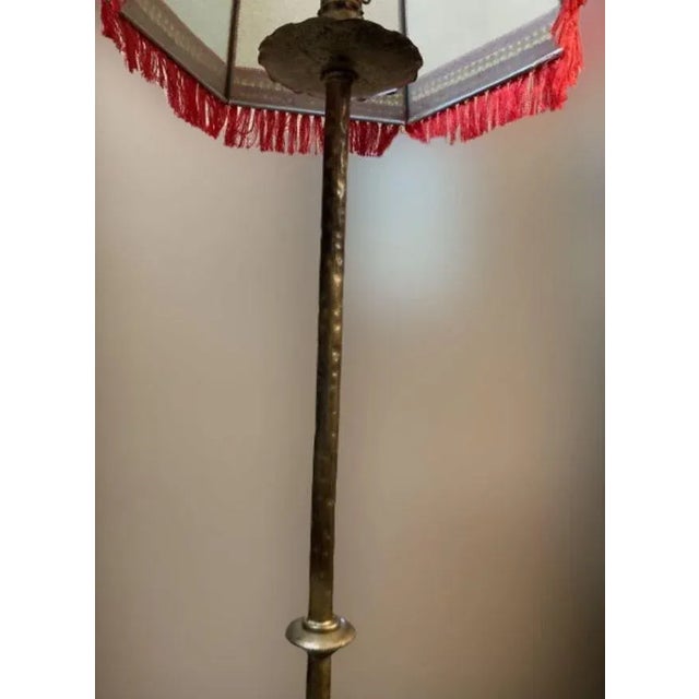 Wrought Iron Floor Lamp, 1960s For Sale - Image 6 of 8