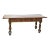17th Century Italian Carved Walnut Table or Desk For Sale